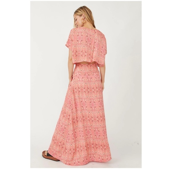 NWT Free People Marion Skirt Set in Candy Combo Size 0 - Picture 2 of 15